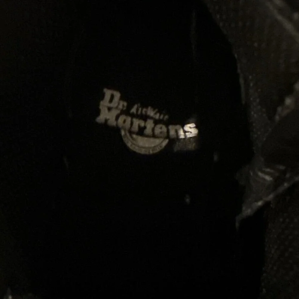 Dr. Martens Brooklee Patent Leather Combat Boots Toddler Sz 5 Black Grunge Ankle